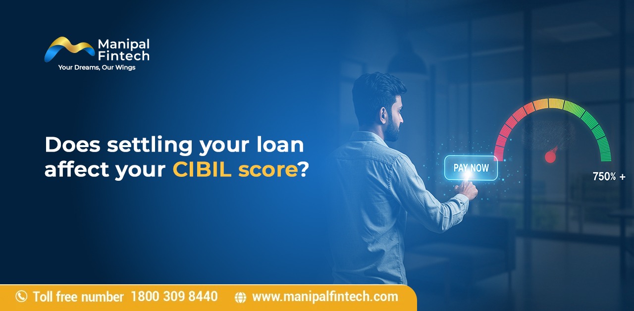 Does settling your loan affect your CIBIL score?